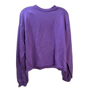 H&M‎ Purple Crew Neck Sweatshirt US 20